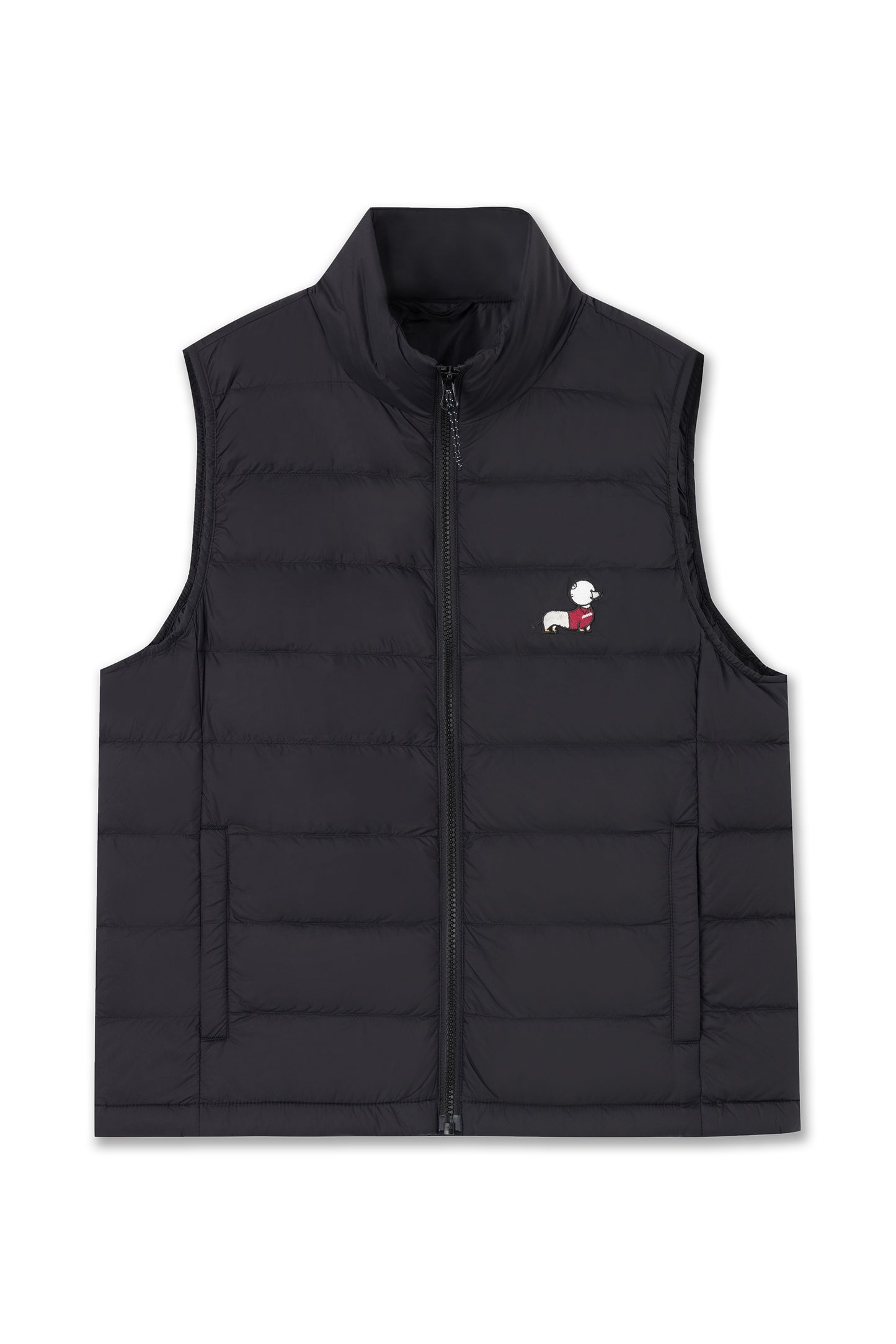 電熱羽絨馬甲（黑色）