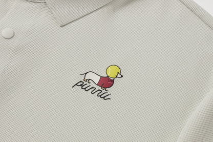 華夫格網球polo男
